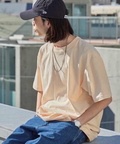 United Athle（ユナイテッドアスレ）の「【UNITED ATHLE】5.6oz crew neck short sleeve T-shirts 5001-01 ハイクオリティークルーネックショートスリーブTシャツ コットン100％ 無地Tシャツ 2026年春夏（Tシャツ/カットソー・メンズ・ミント/ブラック/ダークブラウン/ホワイト/グリーン/イエロー/ナチュラル/レモンイエロー/ライトグレー/バーガンディー/サックスブルー/ライトパープル/ネイビー/パープル/ブラック系その他/ネイビー系/イエロー系その他/グリーン系その他/サンドベージュ/レッド・XL/L/XXL/M/XXXL/XX-LARGE/S）」の7枚目の写真