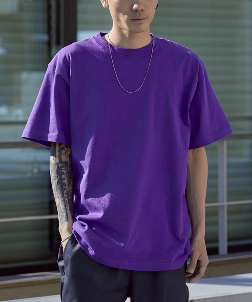 United Athle（ユナイテッドアスレ）の「【UNITED ATHLE】5.6oz crew neck short sleeve T-shirts 5001-01 ハイクオリティークルーネックショートスリーブTシャツ コットン100％ 無地Tシャツ 2026年春夏（Tシャツ/カットソー・メンズ・ミント/ブラック/ダークブラウン/ホワイト/グリーン/イエロー/ナチュラル/レモンイエロー/ライトグレー/バーガンディー/サックスブルー/ライトパープル/ネイビー/パープル/ブラック系その他/ネイビー系/イエロー系その他/グリーン系その他/サンドベージュ/レッド・XL/L/XXL/M/XXXL/XX-LARGE/S）」の14枚目の写真