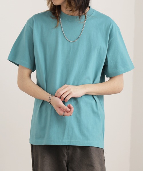 United Athle（ユナイテッドアスレ）の「【UNITED ATHLE】5.6oz crew neck short sleeve T-shirts 5001-01 ハイクオリティークルーネックショートスリーブTシャツ コットン100％ 無地Tシャツ 2026年春夏（Tシャツ/カットソー・メンズ・ミント/ブラック/ダークブラウン/ホワイト/グリーン/イエロー/ナチュラル/レモンイエロー/ライトグレー/バーガンディー/サックスブルー/ライトパープル/ネイビー/パープル/ブラック系その他/ネイビー系/イエロー系その他/グリーン系その他/サンドベージュ/レッド・XL/L/XXL/M/XXXL/XX-LARGE/S）」の10枚目の写真
