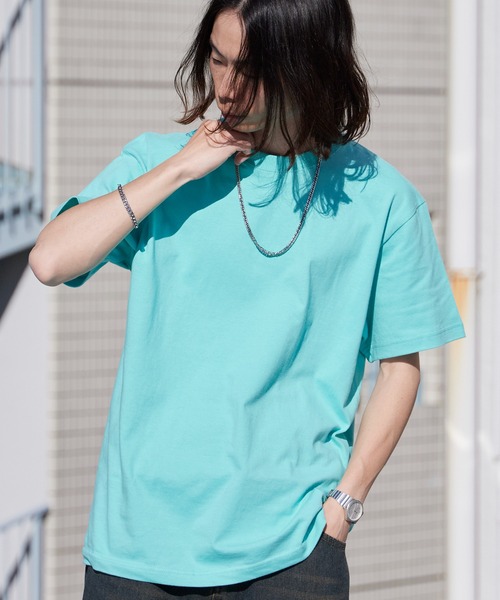 United Athle（ユナイテッドアスレ）の「【UNITED ATHLE】5.6oz crew neck short sleeve T-shirts 5001-01 ハイクオリティークルーネックショートスリーブTシャツ コットン100％ 無地Tシャツ 2026年春夏（Tシャツ/カットソー・メンズ・ミント/ブラック/ダークブラウン/ホワイト/グリーン/イエロー/ナチュラル/レモンイエロー/ライトグレー/バーガンディー/サックスブルー/ライトパープル/ネイビー/パープル/ブラック系その他/ネイビー系/イエロー系その他/グリーン系その他/サンドベージュ/レッド・XL/L/XXL/M/XXXL/XX-LARGE/S）」の9枚目の写真