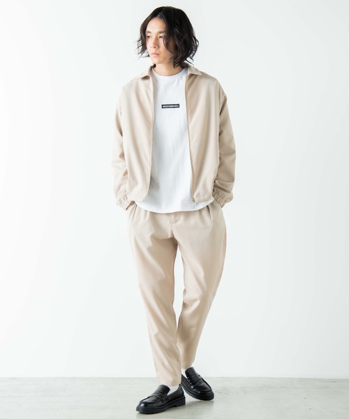 WEGO(ウィゴー)の「WEGO/【セットアップ対応商品】TRペグトップスラックス(スラックス・メンズ・ブラック/ベージュ/カーキ・MEDIUM/LARGE/SMALL)」の4枚目の写真