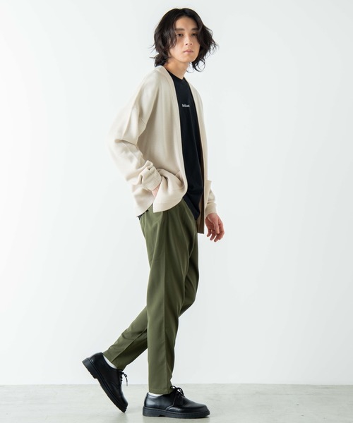 WEGO(ウィゴー)の「WEGO/【セットアップ対応商品】TRペグトップスラックス(スラックス・メンズ・ブラック/ベージュ/カーキ・MEDIUM/LARGE/SMALL)」の7枚目の写真