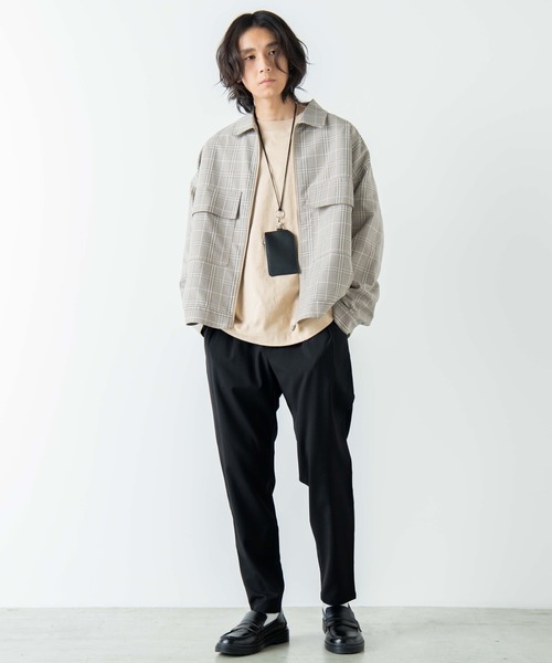 WEGO(ウィゴー)の「WEGO/【セットアップ対応商品】TRペグトップスラックス(スラックス・メンズ・ブラック/ベージュ/カーキ・MEDIUM/LARGE/SMALL)」の14枚目の写真