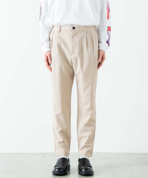 WEGO(ウィゴー)の「WEGO/【セットアップ対応商品】TRペグトップスラックス(スラックス・メンズ・ブラック/ベージュ/カーキ・MEDIUM/LARGE/SMALL)」の5枚目の写真