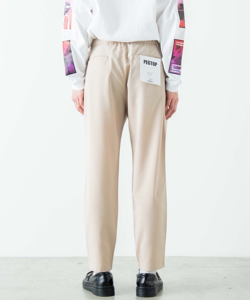 WEGO(ウィゴー)の「WEGO/【セットアップ対応商品】TRペグトップスラックス(スラックス・メンズ・ブラック/ベージュ/カーキ・MEDIUM/LARGE/SMALL)」の10枚目の写真