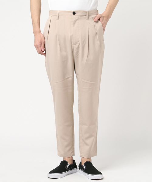 WEGO(ウィゴー)の「WEGO/【セットアップ対応商品】TRペグトップスラックス(スラックス・メンズ・ブラック/ベージュ/カーキ・MEDIUM/LARGE/SMALL)」の8枚目の写真