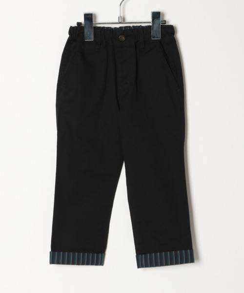 GLOBAL WORK(グローバルワーク)の「【キッズ】ターンバックストレッチクロプト/857799(その他パンツ・キッズ・ブルー/イエロー/グリーン/ベージュ/ネイビー・140cm/110cm/130cm/120cm/100cm)」の1枚目の写真