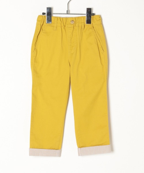 GLOBAL WORK(グローバルワーク)の「【キッズ】ターンバックストレッチクロプト/857799(その他パンツ・キッズ・ブルー/イエロー/グリーン/ベージュ/ネイビー・140cm/110cm/130cm/120cm/100cm)」の5枚目の写真