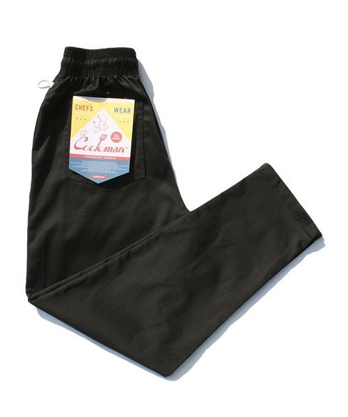 COOKMAN(クックマン)の「Cookman クックマン シェフパンツ イージーパンツ ワイドパンツ ブラック(その他パンツ・メンズ・ブラック・SMALL/MEDIUM/LARGE/X-LARGE)」の2枚目の写真