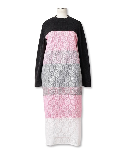 mintdesigns（ミントデザインズ）の「LACE NEEDLE PUNCH DRESS 