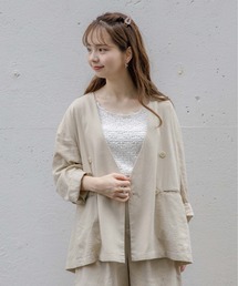 flower | マリンジャケット(ノーカラージャケット)