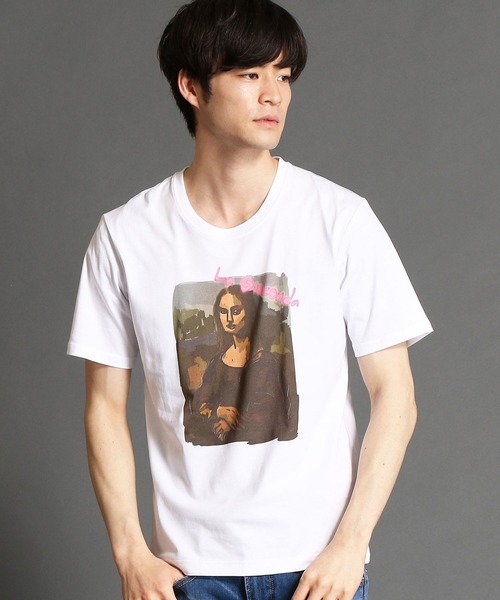 絵画モチ フパロディーｔシャツ