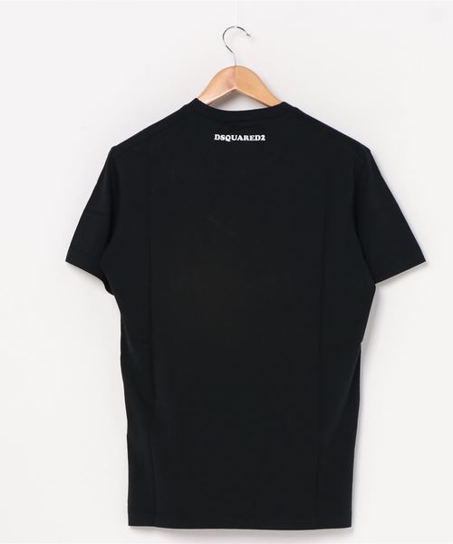 DSQUARED2（ディースクエアード）の「T-SHIRT /COOL FIT /WASH /0202（Tシャツ/カットソー・メンズ・ホワイト/ブラック・M/L/S/XS）」の3枚目の写真