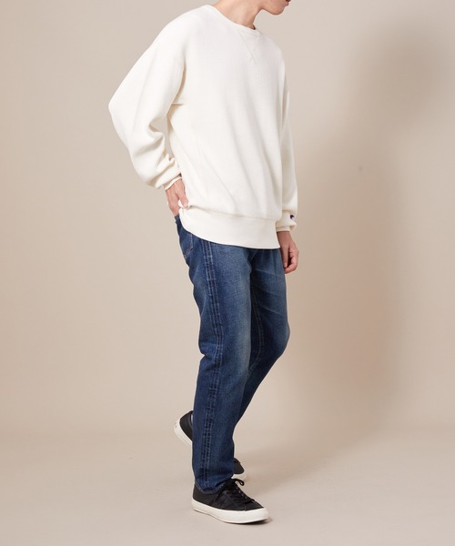 Champion(チャンピオン)の「【Champion】別注 スウェットライク フレンチリブニット(スウェット・メンズ・ブラウン系その他2/グレー系その他/ホワイト系その他4・L/M/S/XL)」の7枚目の写真