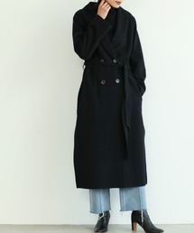 coca(coca) | サイドスリットロングコート(チェスターコート)