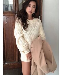 RESEXXY | ローゲージニットプルオーバー(ニット/セーター)