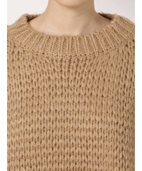 RESEXXY（リゼクシー）の「ローゲージニットプルオーバー（ニット/セーター・レディース・ブラック/ベージュ/オフホワイト・FREE）」の19枚目の写真