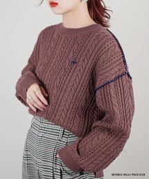 179/WG | BEVERLY HILLS POLO CLUBコラボニットプルオーバー(ニット/セーター)