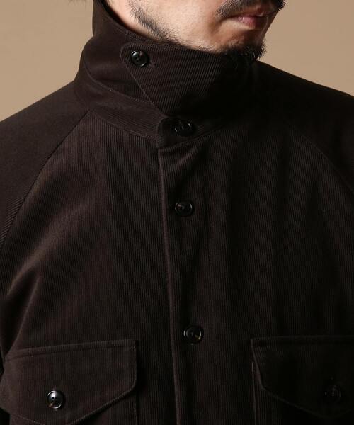 EYE. D WEARing（アイディウェアリング）の「EYE.D WEARingポリエステルコーディロイオーバーシャツ（シャツ/ブラウス・メンズ・ブラック/ブラウン・4/3）」の9枚目の写真