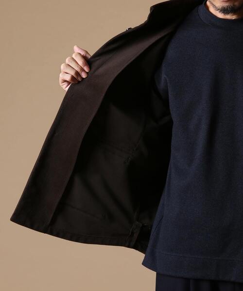 EYE. D WEARing（アイディウェアリング）の「EYE.D WEARingポリエステルコーディロイオーバーシャツ（シャツ/ブラウス・メンズ・ブラック/ブラウン・4/3）」の11枚目の写真