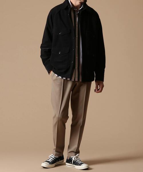 EYE. D WEARing（アイディウェアリング）の「EYE.D WEARingポリエステルコーディロイオーバーシャツ（シャツ/ブラウス・メンズ・ブラック/ブラウン・4/3）」の16枚目の写真