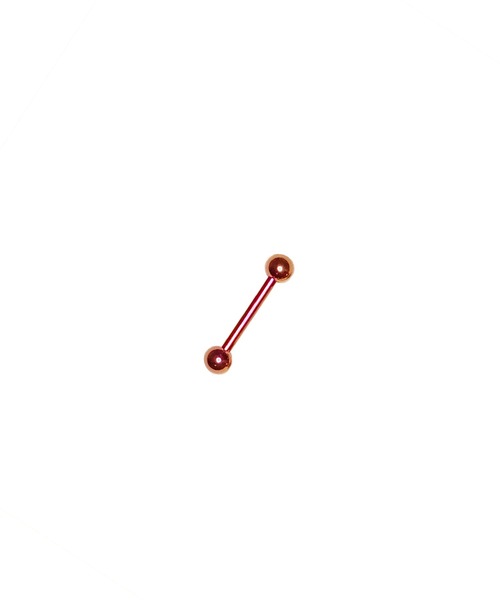 MORPH（モルフ）の「MORPH モルフ バーベルボディーピアス 14ゲージ 6mm~12mm（ピアス（片耳用）・レディース・ダークパープル・6/8/10/12）」の5枚目の写真