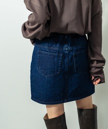 mystic（ミスティック）の「デニムミニスカート（デニムスカート・レディース）」