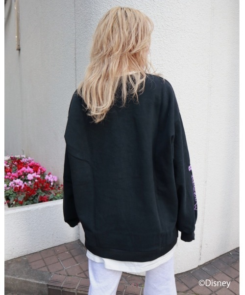 FIG&VIPER（フィグアンドバイパー）の「Mickey&Minnie ドッキングPO（Tシャツ/カットソー・レディース・ホワイト/ブラック/ライトピンク・FREE）」の4枚目の写真