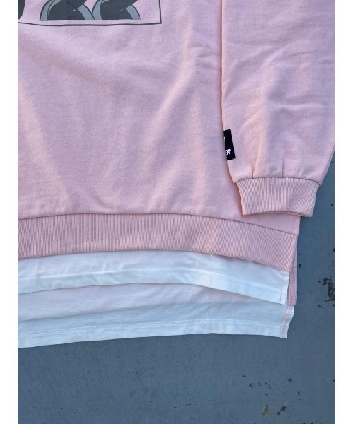 FIG&VIPER（フィグアンドバイパー）の「Mickey&Minnie ドッキングPO（Tシャツ/カットソー・レディース・ホワイト/ブラック/ライトピンク・FREE）」の19枚目の写真