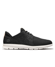 メンズ グレイドン レザー&ファブリック オックスフォード シューズ - ブラック