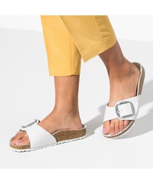 BIRKENSTOCK（ビルケンシュトック）の「Madrid Big Buckle Natural Leather HEX【ナロー幅】レディース（サンダル）」