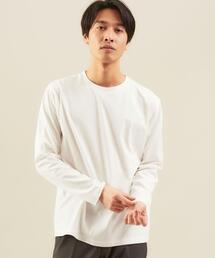 WORK TRIP OUTFITS GREEN LABEL RELAXING | ＜ 機能 / 汗染み防止・抗菌 ＞ WTO A/S クリーン クルーネック カットソー(Tシャツ/カットソー)