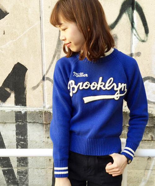 Kastane(カスタネ)の「【Kastane】コットンクルーレタードPO(ニット/セーター・レディース・ブラック/ロイヤルブルー・FREE)」の2枚目の写真