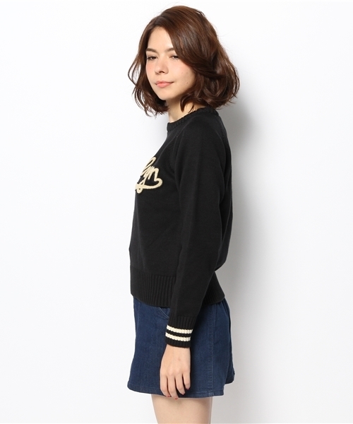 Kastane(カスタネ)の「【Kastane】コットンクルーレタードPO(ニット/セーター・レディース・ブラック/ロイヤルブルー・FREE)」の10枚目の写真