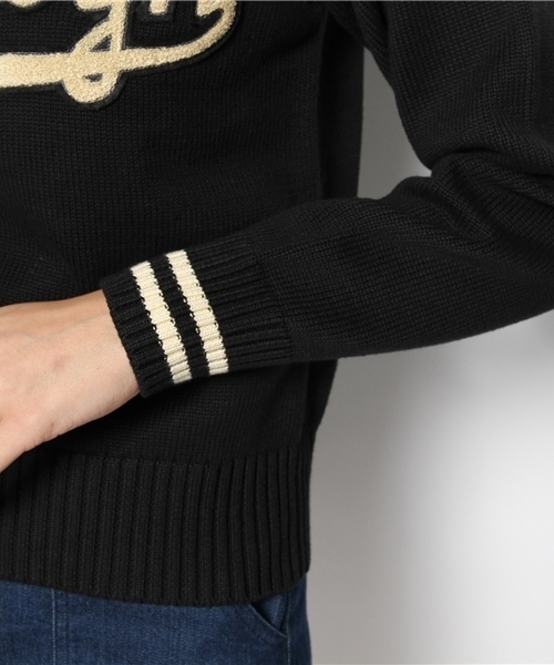 Kastane(カスタネ)の「【Kastane】コットンクルーレタードPO(ニット/セーター・レディース・ブラック/ロイヤルブルー・FREE)」の6枚目の写真