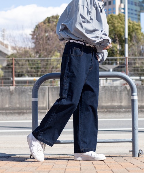 kutir（クティール）の「アソートペインターパンツ (セットアップ着用可)（その他パンツ・メンズ・ブラック/ダークグリーン/オフホワイト/サックスブルー/インディゴブルー・SMALL/MEDIUM/LARGE）」の5枚目の写真