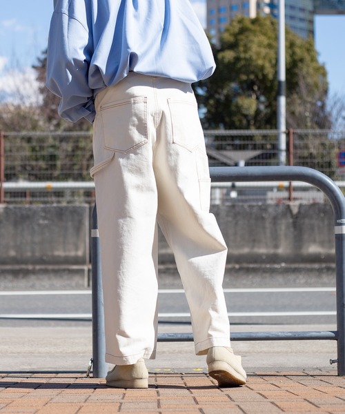 kutir（クティール）の「アソートペインターパンツ (セットアップ着用可)（その他パンツ・メンズ・ブラック/ダークグリーン/オフホワイト/サックスブルー/インディゴブルー・SMALL/MEDIUM/LARGE）」の13枚目の写真