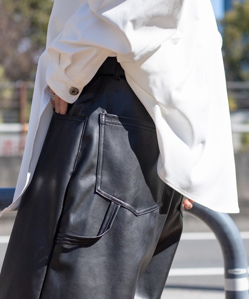 kutir（クティール）の「アソートペインターパンツ (セットアップ着用可)（その他パンツ・メンズ・ブラック/ダークグリーン/オフホワイト/サックスブルー/インディゴブルー・SMALL/MEDIUM/LARGE）」の8枚目の写真