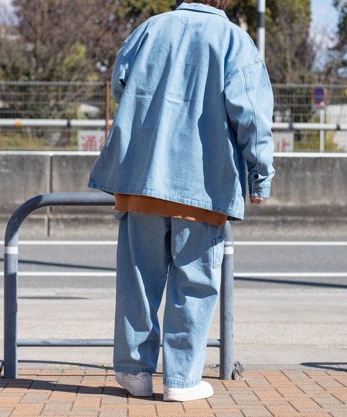 kutir（クティール）の「アソートペインターパンツ (セットアップ着用可)（その他パンツ・メンズ・ブラック/ダークグリーン/オフホワイト/サックスブルー/インディゴブルー・SMALL/MEDIUM/LARGE）」の18枚目の写真