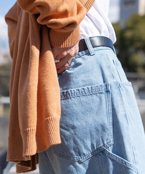 kutir（クティール）の「アソートペインターパンツ (セットアップ着用可)（その他パンツ・メンズ・ブラック/ダークグリーン/オフホワイト/サックスブルー/インディゴブルー・SMALL/MEDIUM/LARGE）」の12枚目の写真