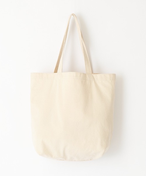 サウナボーイ（サウナボーイ）の「サウナボーイ ロゴデザイン キャンバストートバッグ（トートバッグ・メンズ・ブラック/アイボリー・FREE）」の7枚目の写真