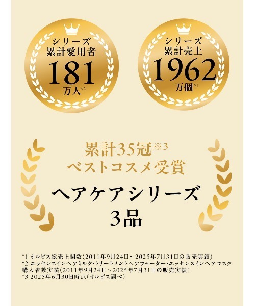 ORBIS（オルビス）の「ORBIS エッセンスインヘアミルク本体（ヘアオイル/ヘアミルク・レディース・その他/その他1/その他2/その他3/その他4・FREE）」の18枚目の写真