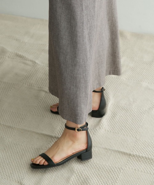 URBAN RESEARCH DOORS(アーバンリサーチドアーズ)の「アンクルストラップサンダル(サンダル・レディース・ブラック/グレー系その他/グリーン系その他・38/36/37)」の12枚目の写真