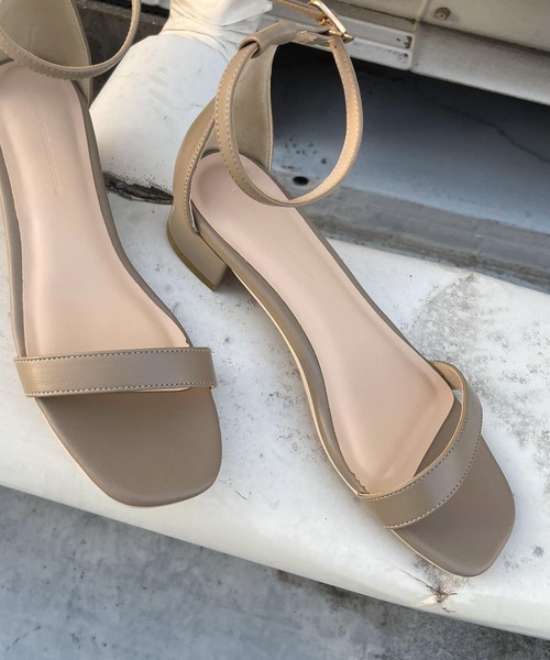 URBAN RESEARCH DOORS(アーバンリサーチドアーズ)の「アンクルストラップサンダル(サンダル・レディース・ブラック/グレー系その他/グリーン系その他・38/36/37)」の19枚目の写真