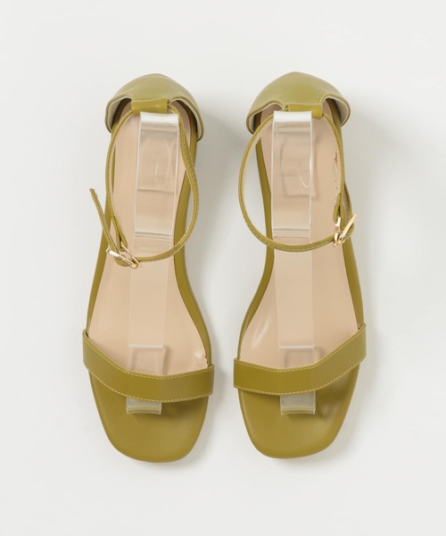 URBAN RESEARCH DOORS(アーバンリサーチドアーズ)の「アンクルストラップサンダル(サンダル・レディース・ブラック/グレー系その他/グリーン系その他・38/36/37)」の20枚目の写真