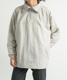 KIIT キート / HIGH COUNT NYLON WEATHER CLOTH HIGH NECK PULLOVER SHIRT 高密度ナイロンタフタ ハイネックプルオーバーシャツ / KIL-B96-600