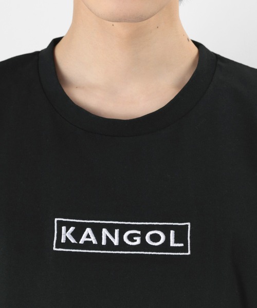 KANGOL(カンゴール)の「【KANGOL/カンゴール】バックプリント ワンポイント メッセージプリントTシャツ(Tシャツ/カットソー・メンズ・ブラック/オフホワイト/ブルー・M/L/XL)」の15枚目の写真