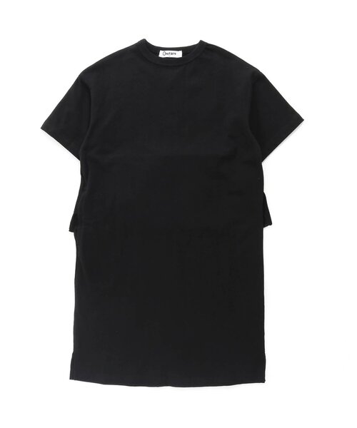 Otonato（オトナト）の「バックフリルカットワンピース【親子でおそろいリンクコーデ】（ワンピース・キッズ・チャコール/ラベンダー・120/140/110/130/100/90）」の2枚目の写真