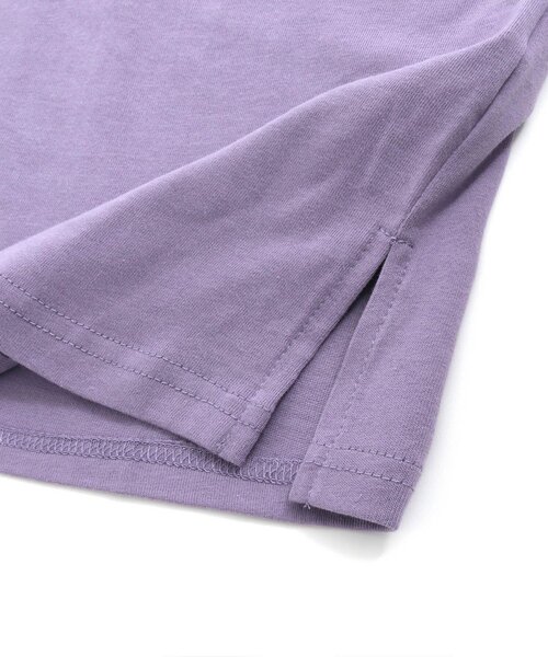 Otonato（オトナト）の「バックフリルカットワンピース【親子でおそろいリンクコーデ】（ワンピース・キッズ・チャコール/ラベンダー・120/140/110/130/100/90）」の9枚目の写真