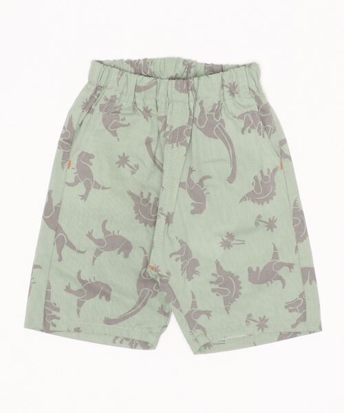 LB CLUB（エルビークラブ）の「ブロード３柄込５分丈パンツ（その他パンツ・キッズ・ホワイト/ブラック/オレンジ/ベージュ/ブルー/グリーン・100/120/130/80/95/110/90）」の4枚目の写真